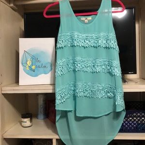 High low boutique shirt